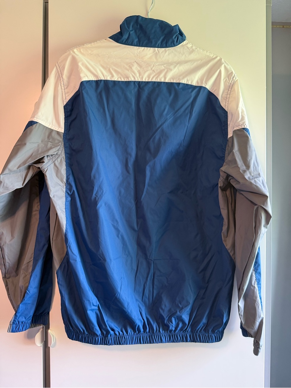 Men's Blue & White Colts Athletic Windbreaker Jacket - Picture 4 of 4